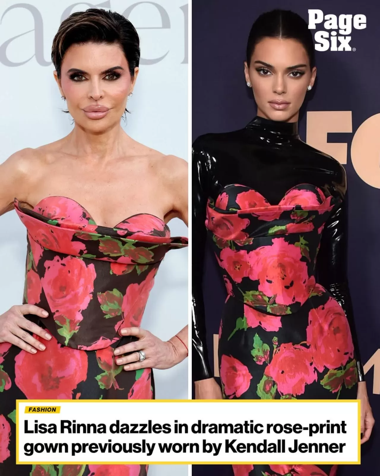 Lisa Rinna, Kendall Jenner'ın Elbisesiyle Gündem Oldu