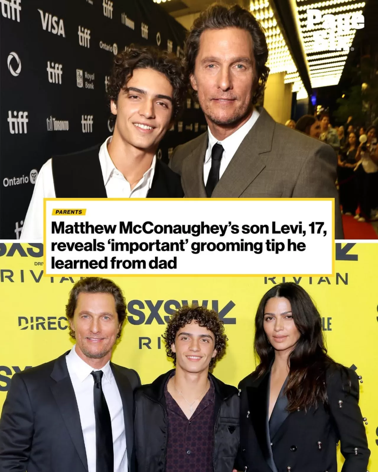 Matthew McConaughey'nin Oğlu Levi, Babasının Gündelik Alışkanlığını Paylaştı