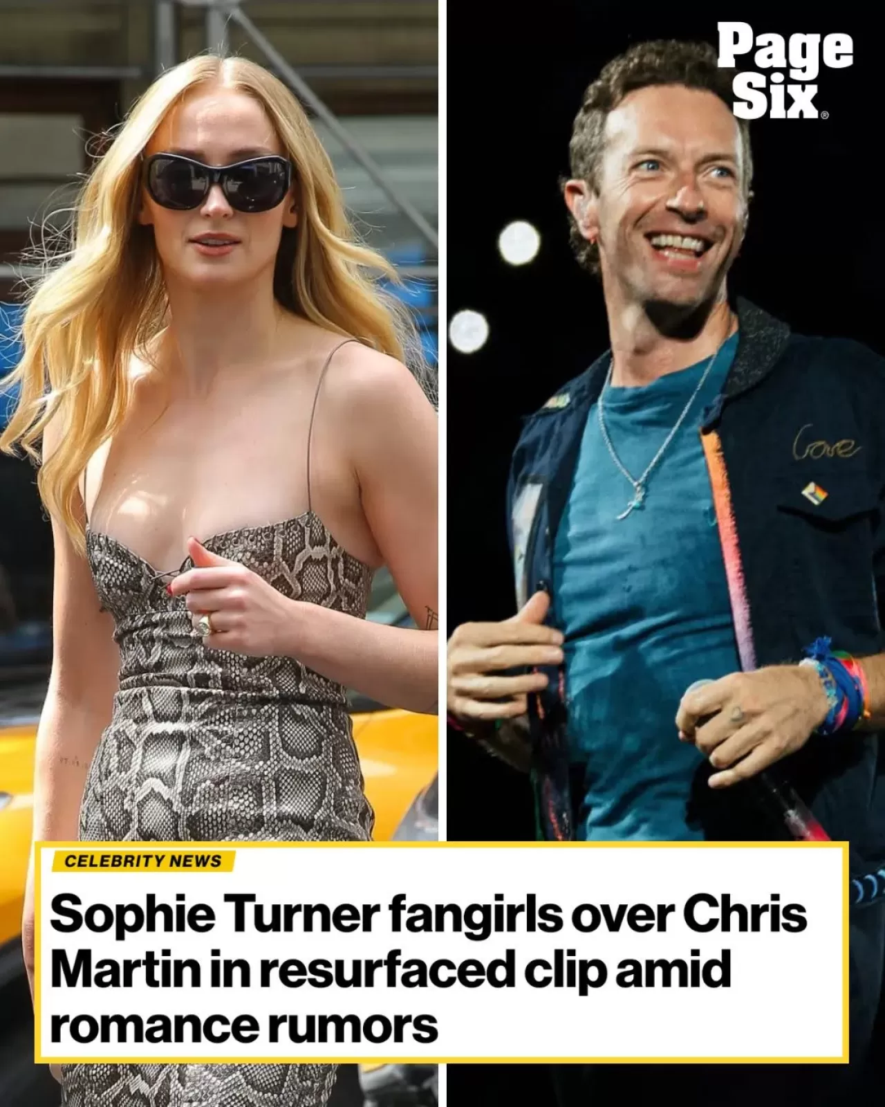Sophie Turner'ın Chris Martin ile İlgili Eski Videosu Gündeme Geldi