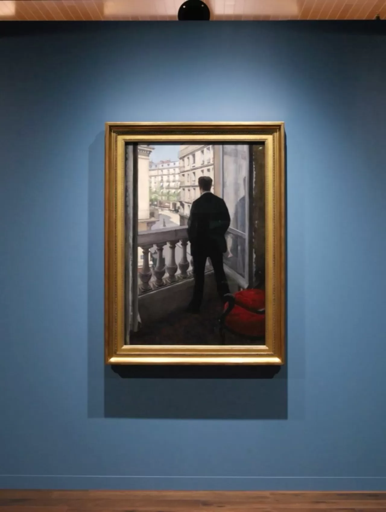 Gustave Caillebotte'nin "Jeune Homme à sa fenêtre" Eseri New York'ta
