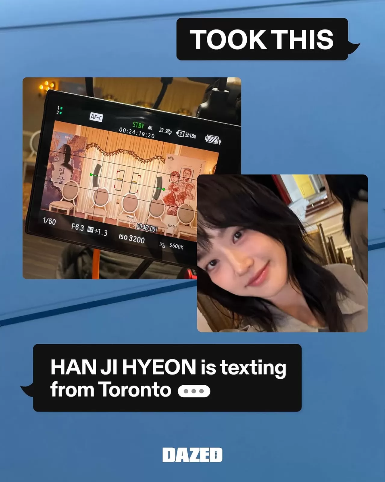 Han Ji-hyun, Toronto Uluslararası Film Festivali'ndeki İzlenimlerini Paylaştı
