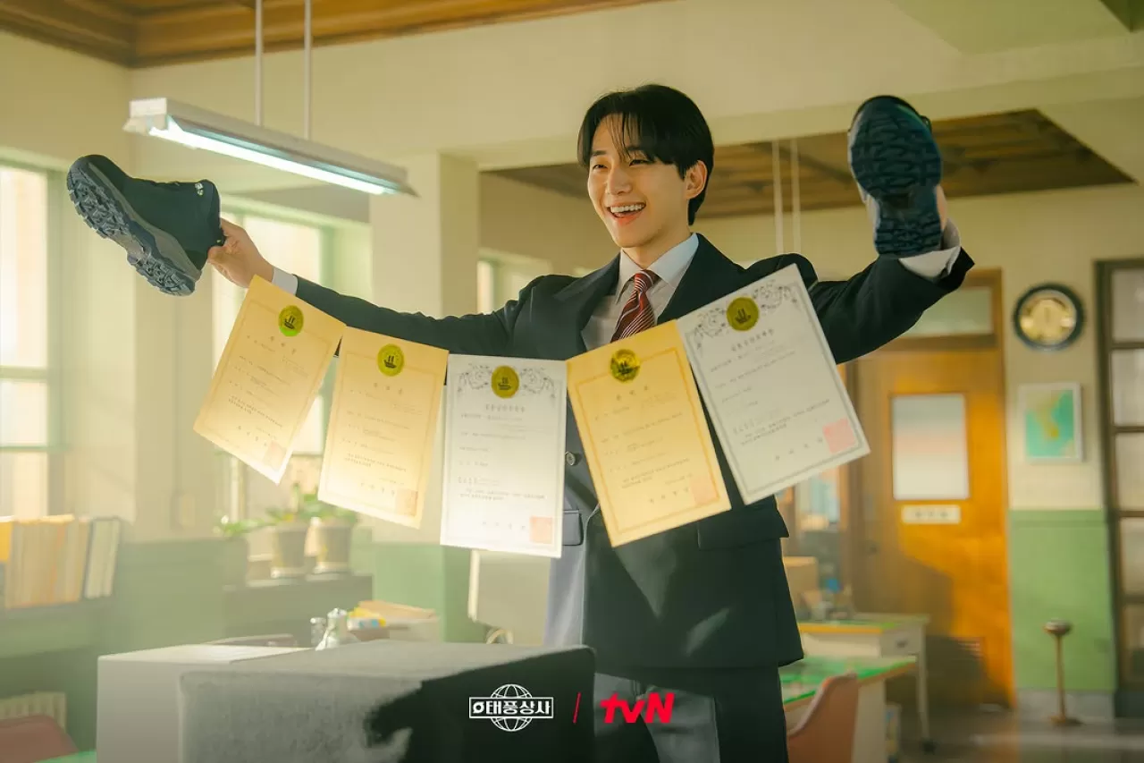 TVN "같이달려" 프로그램, 태풍상사 안전화 수출 화제