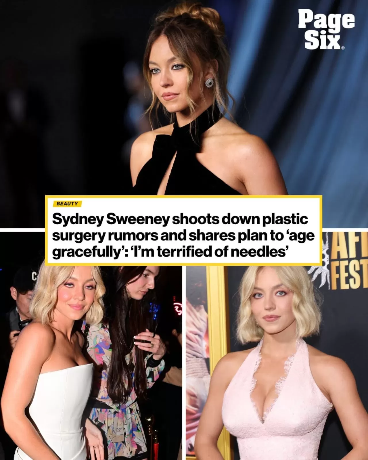 Sydney Sweeney Ameliyat Söylentilerine Yanıt Verdi