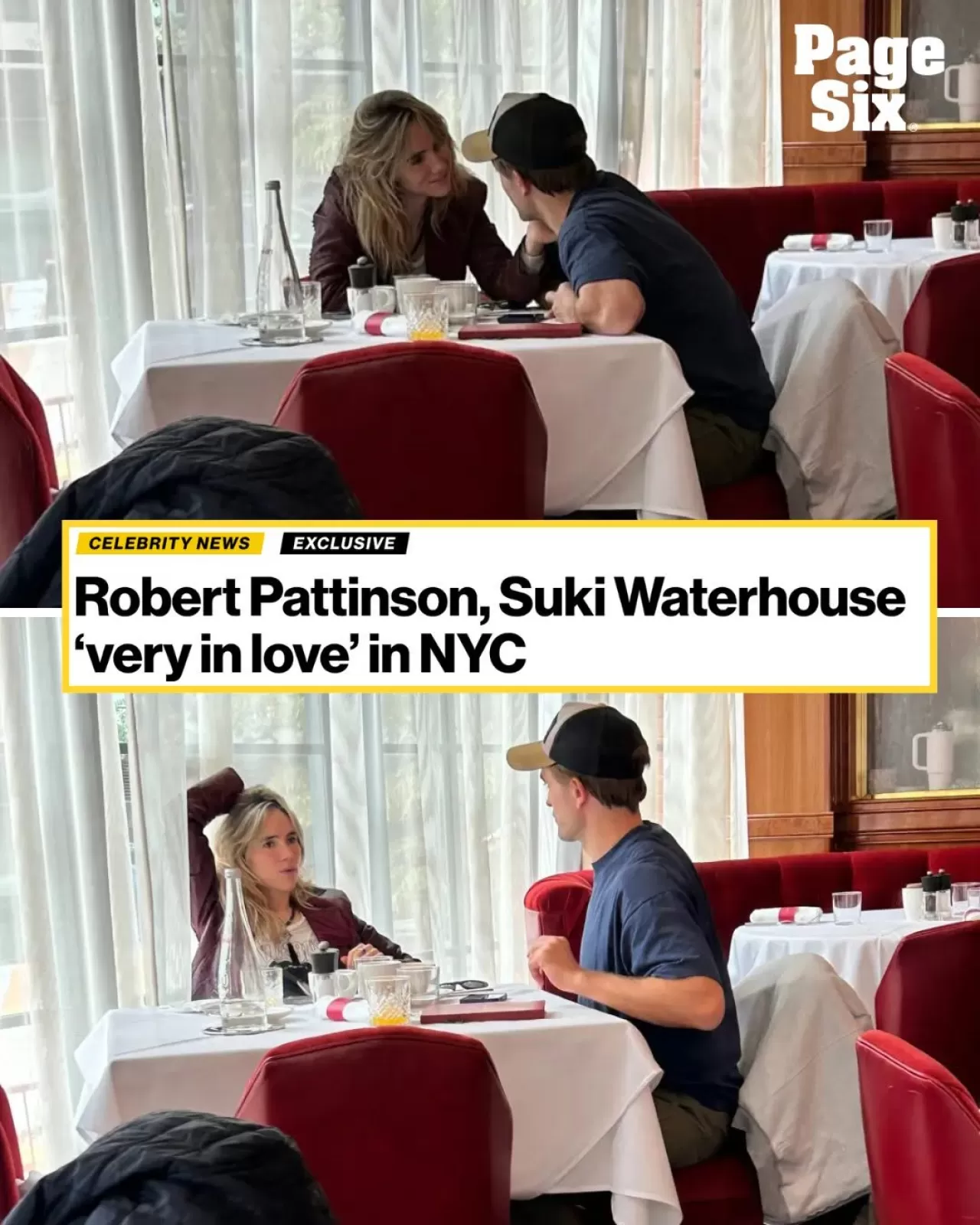 Robert Pattinson ve Suki Waterhouse, New York'ta Görüldü