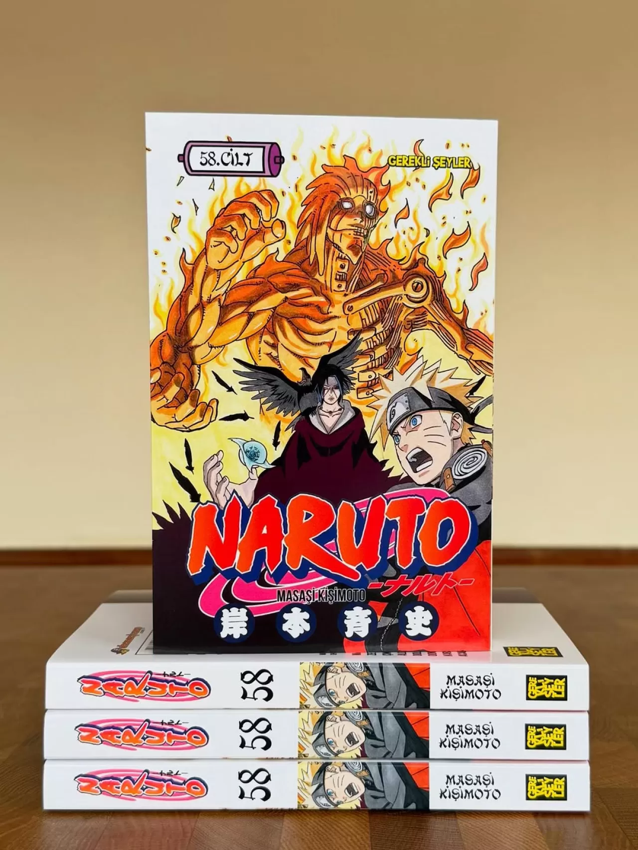 Gerekli Şeyler, Naruto Manga Serisinin 58. Cildini Okuyucularla Buluşturdu