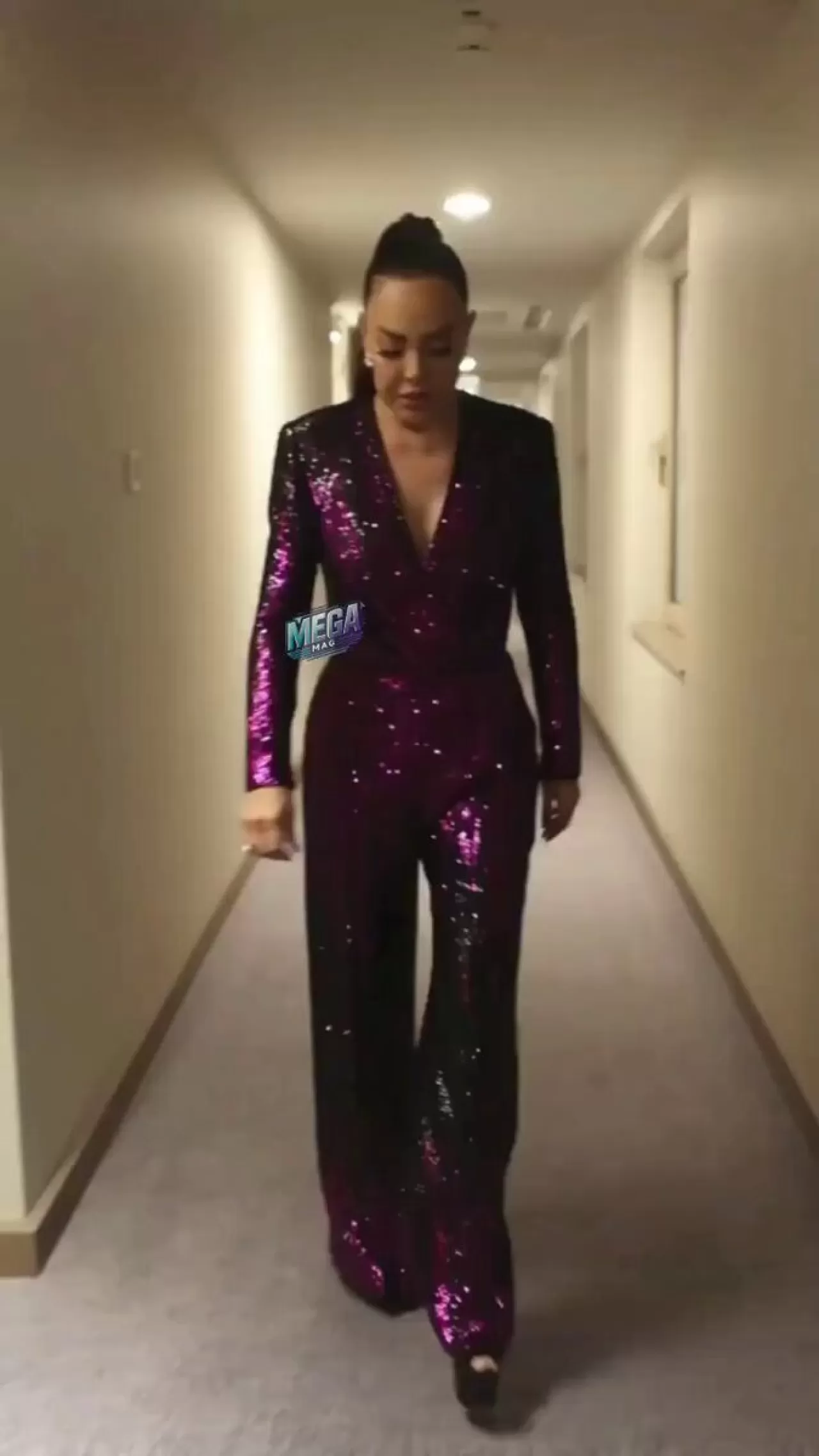 Ebru Gündeş'in Sahne Öncesi Provası Görüntülendi