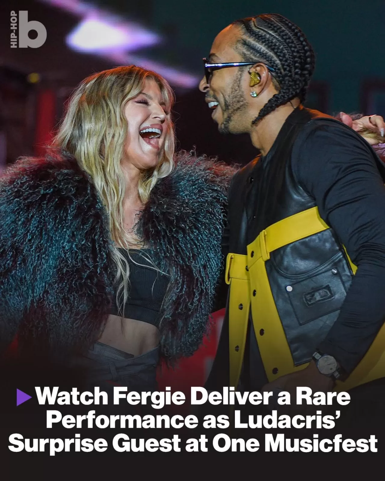 Fergie, Yedi Yıl Sonra Sahneye Atlanta'daki One Musicfest'te Döndü