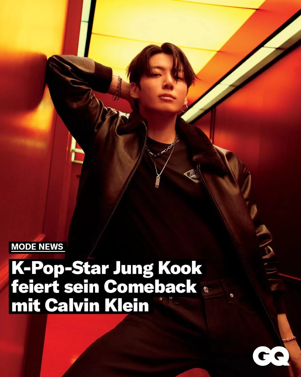 Jung Kook, Askerlik Sonrası Calvin Klein İş Birliği ile Moda Dünyasına Geri Dönüyor