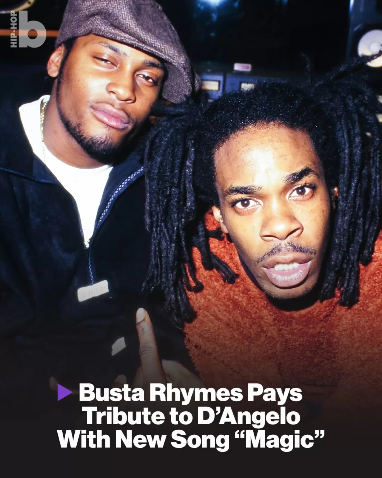 Busta Rhymes, D'Angelo Anısına