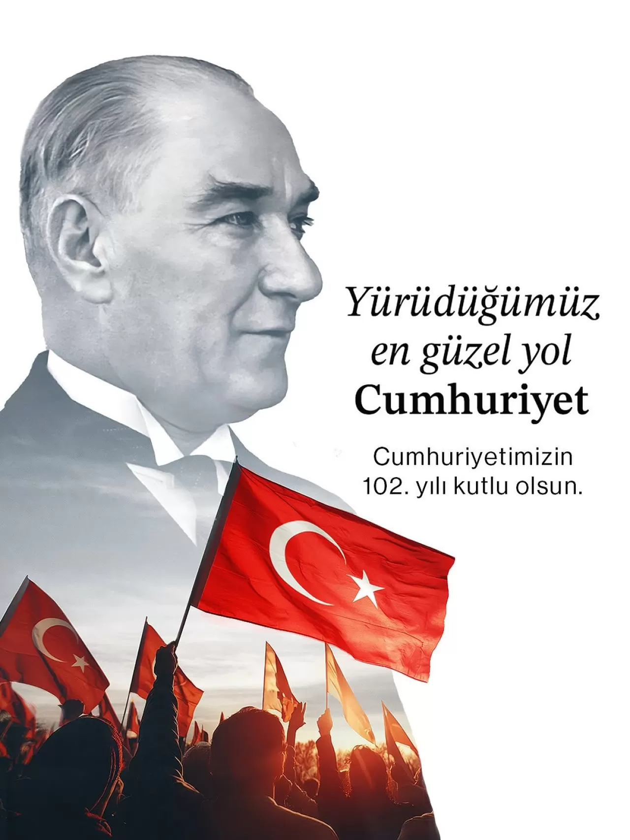 29 Ekim Cumhuriyet Bayramı'nın 102. Yılı Coşkuyla Kutlanıyor