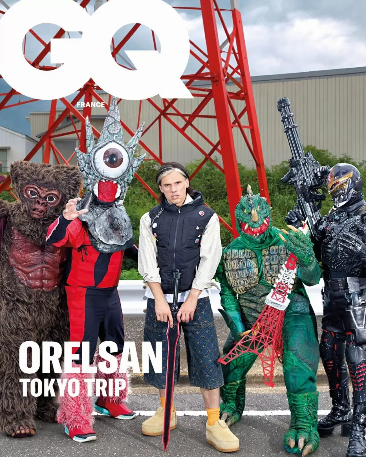 Orelsan, Japon İlhamıyla GQ'nun Kasım Sayısında