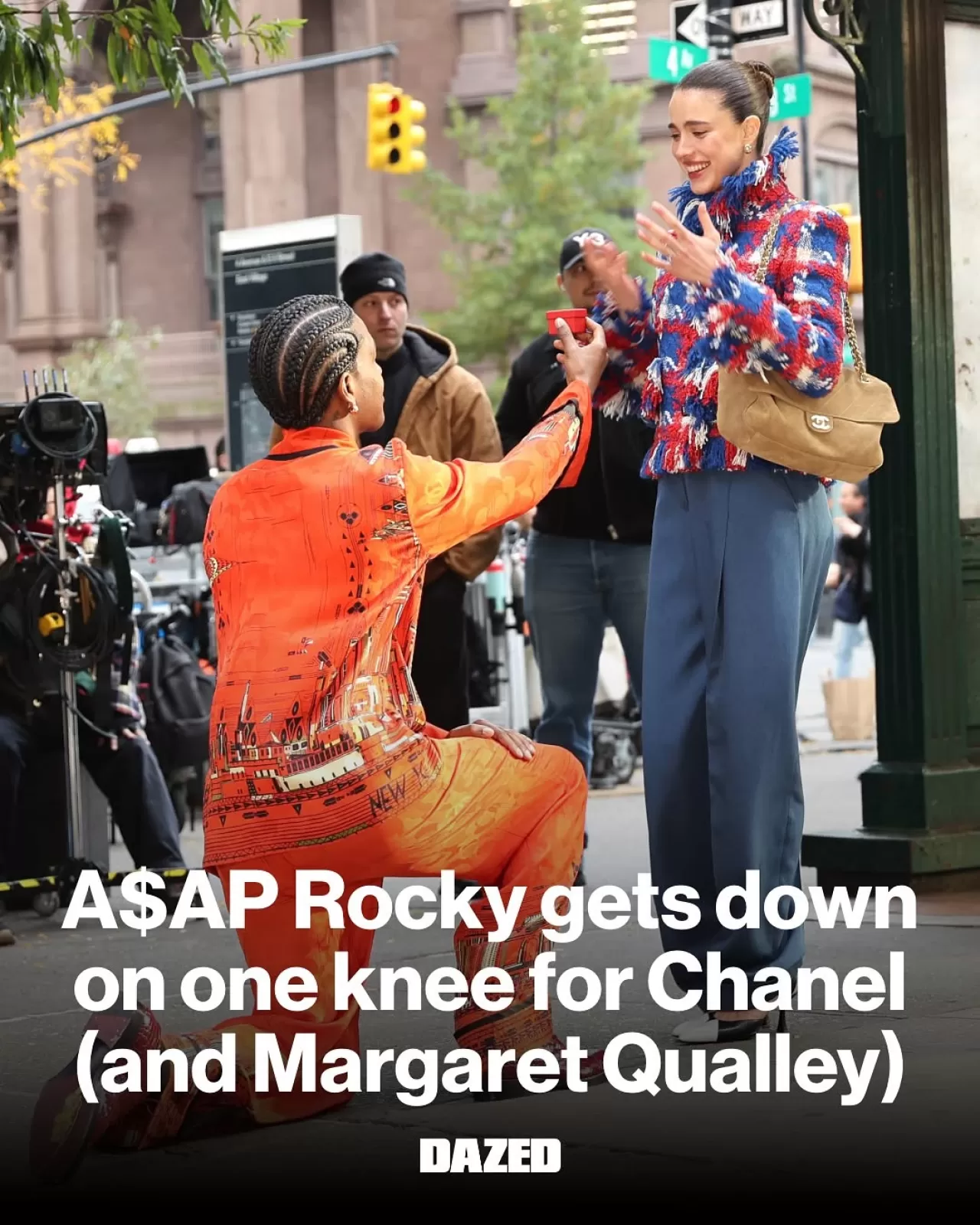 ASAP Rocky ve Margaret Qualley, Chanel'in Yeni Reklam Filminde Kamera Karşısına Geçti