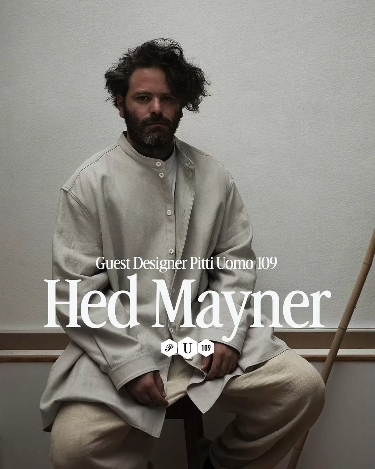 Hed Mayner, Pitti Uomo 109'un Konuk Tasarımcısı Olacak