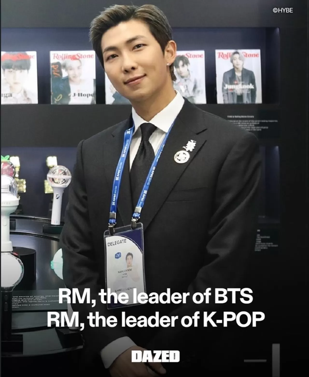 Dazed Dergisi, BTS Lideri RM'yi K-Pop'ın Lideri Olarak Nitelendirdi