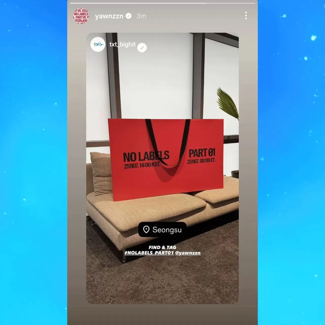 TXT'nin Yeonjun'ı Instagram Hikayesiyle Hayranlarla Etkileşim Kurdu