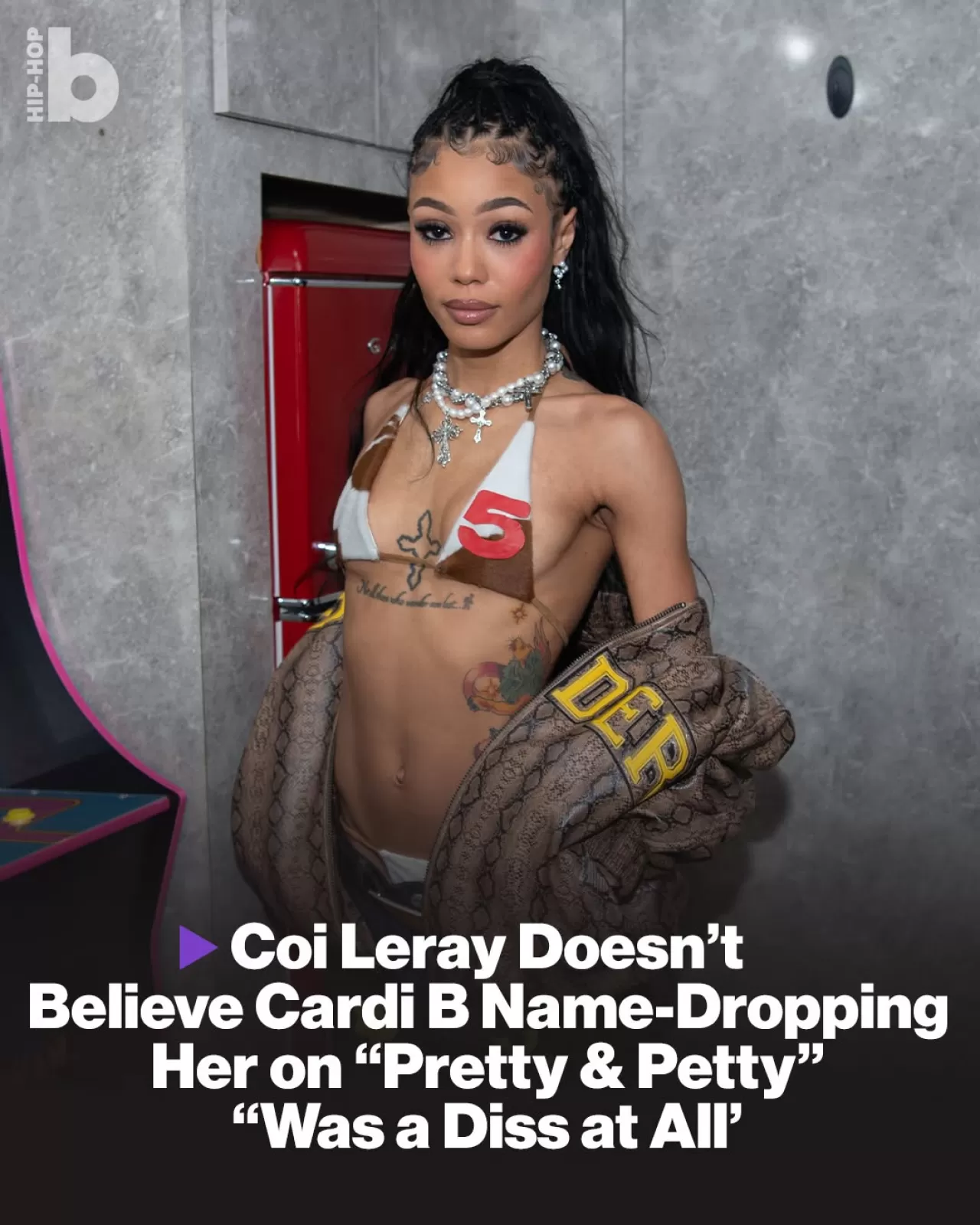 Coi Leray, Cardi B ile İlişkisini Açıkladı:
