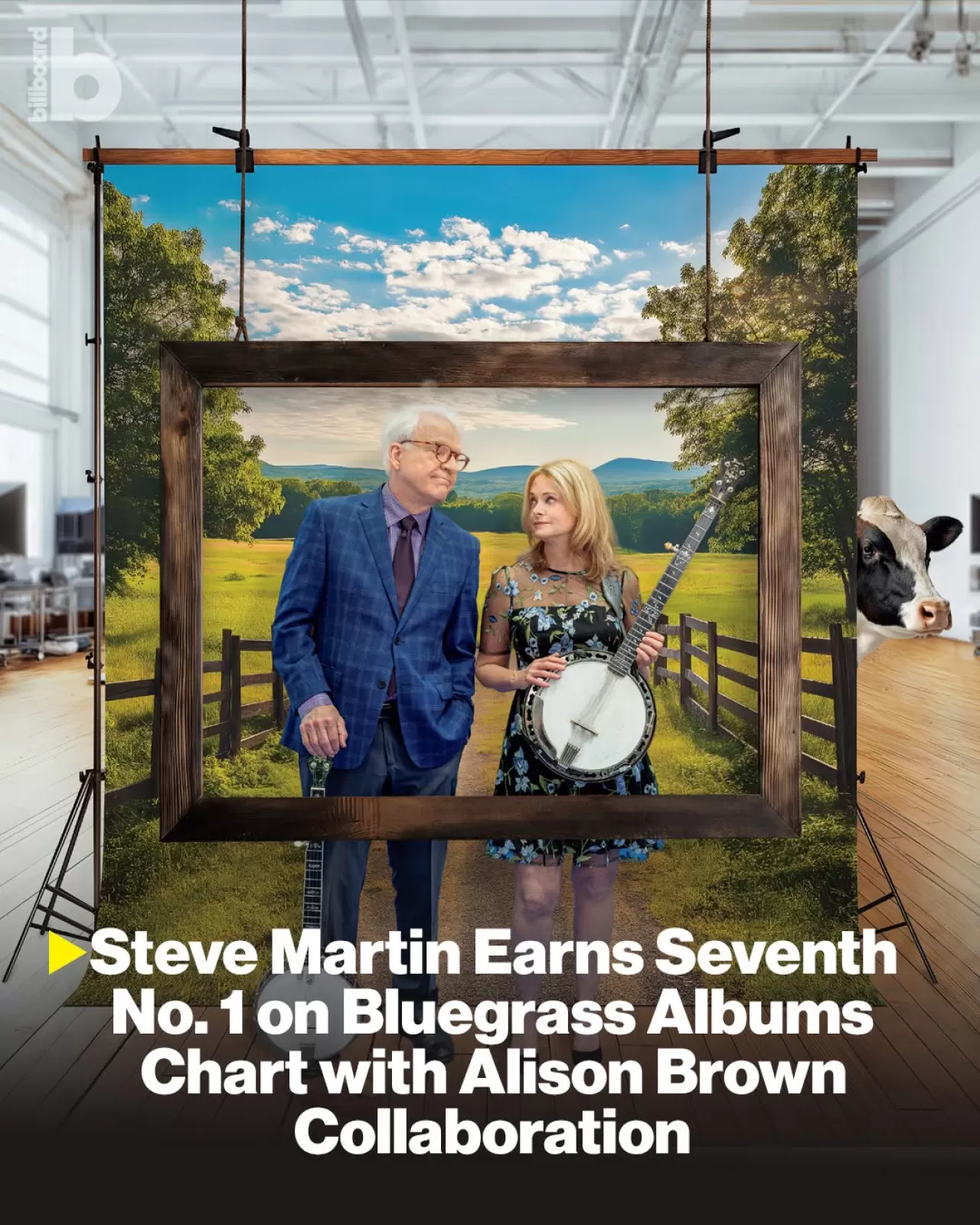 Steve Martin ve Alison Brown'ın