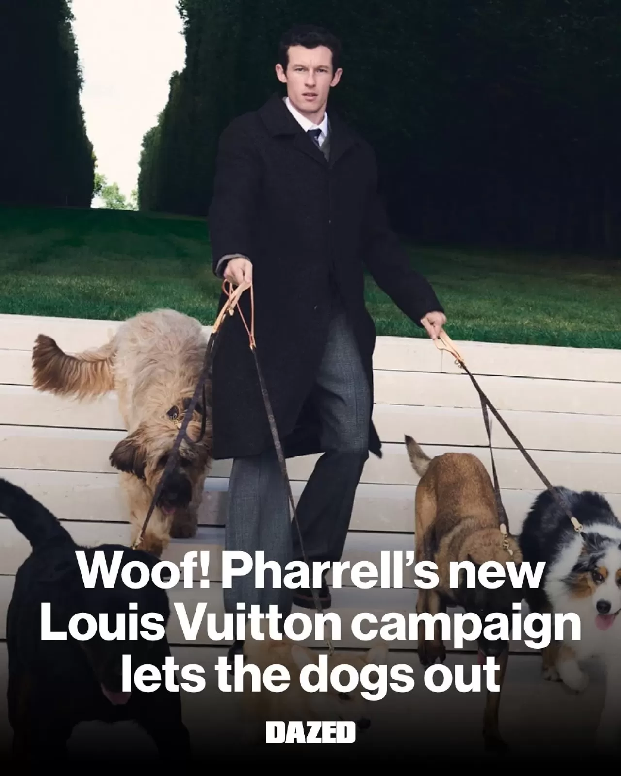 Louis Vuitton Erkek İlkbahar/Yaz 2026 Koleksiyonu Tanıtımında Callum Turner ve Jude Bellingham Yer Alıyor