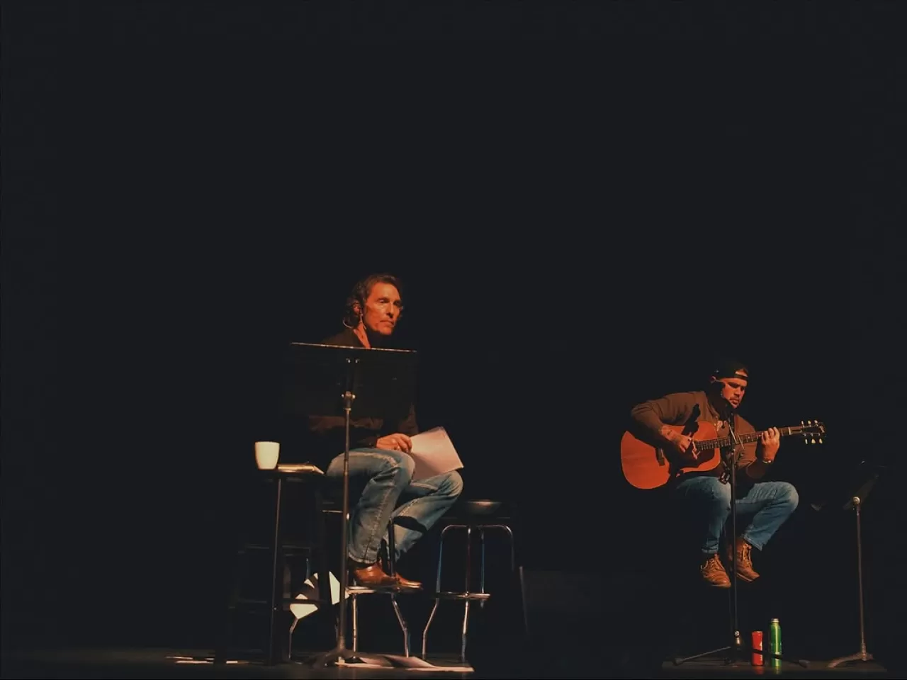 Matthew McConaughey, Zach Bryan ile Özel Bir Geceye Katıldı