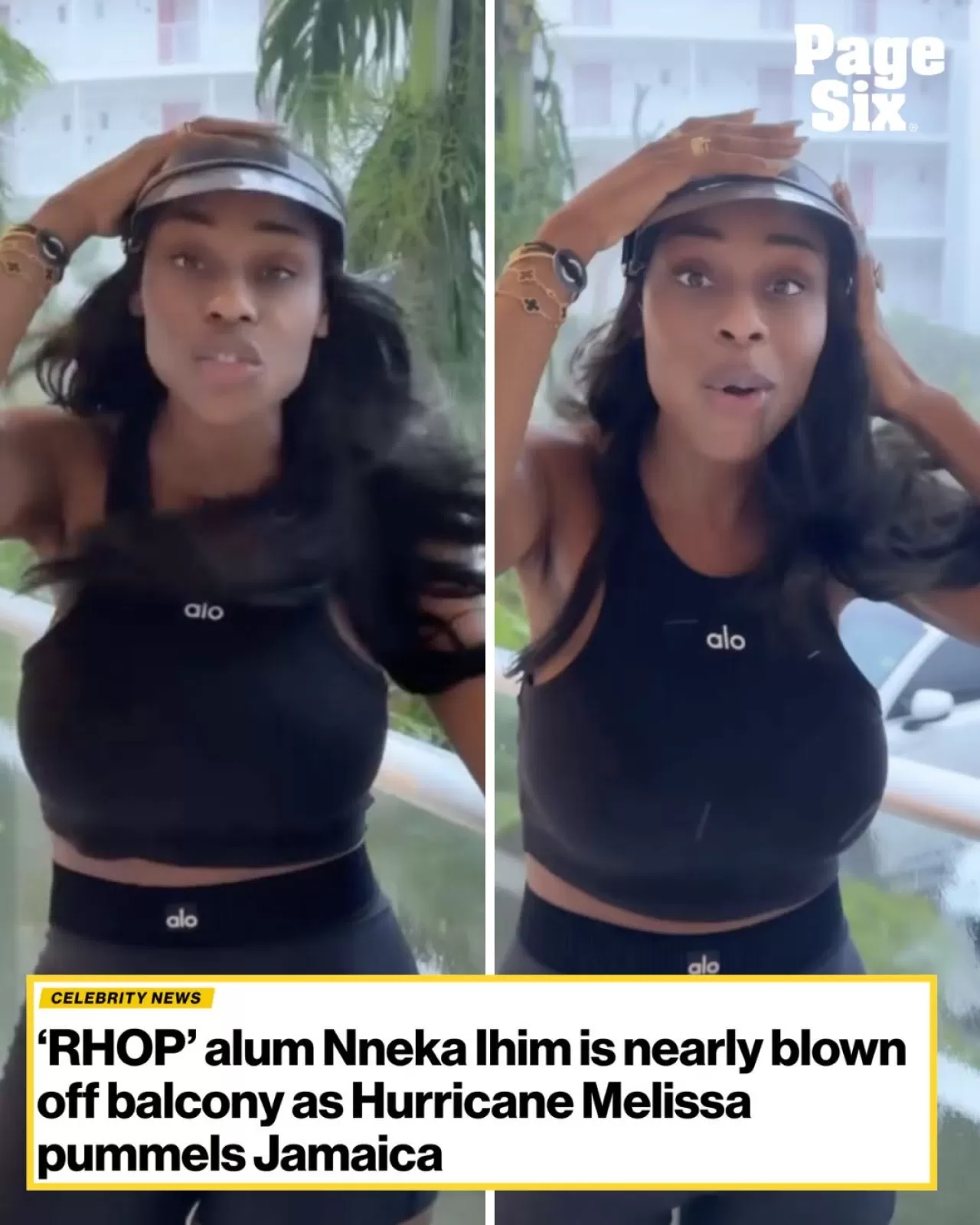 Real Housewives of Potomac Yıldızı Nneka Ihim, Fırtına Sırasında Tehlikeli Anlar Yaşadı