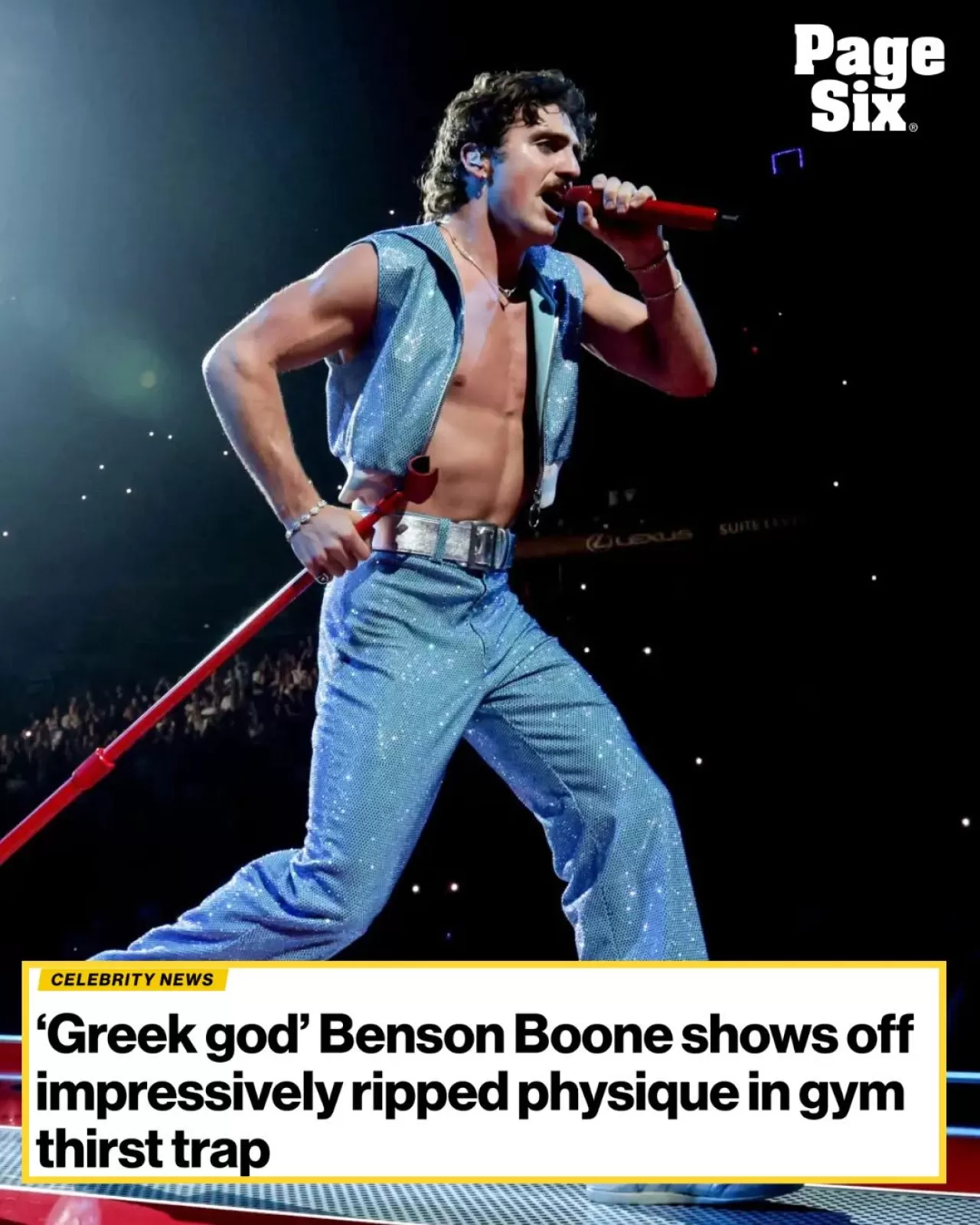 Benson Boone, Sosyal Medyada Paylaştığı Spor Salonu Fotoğrafıyla Dikkat Çekti